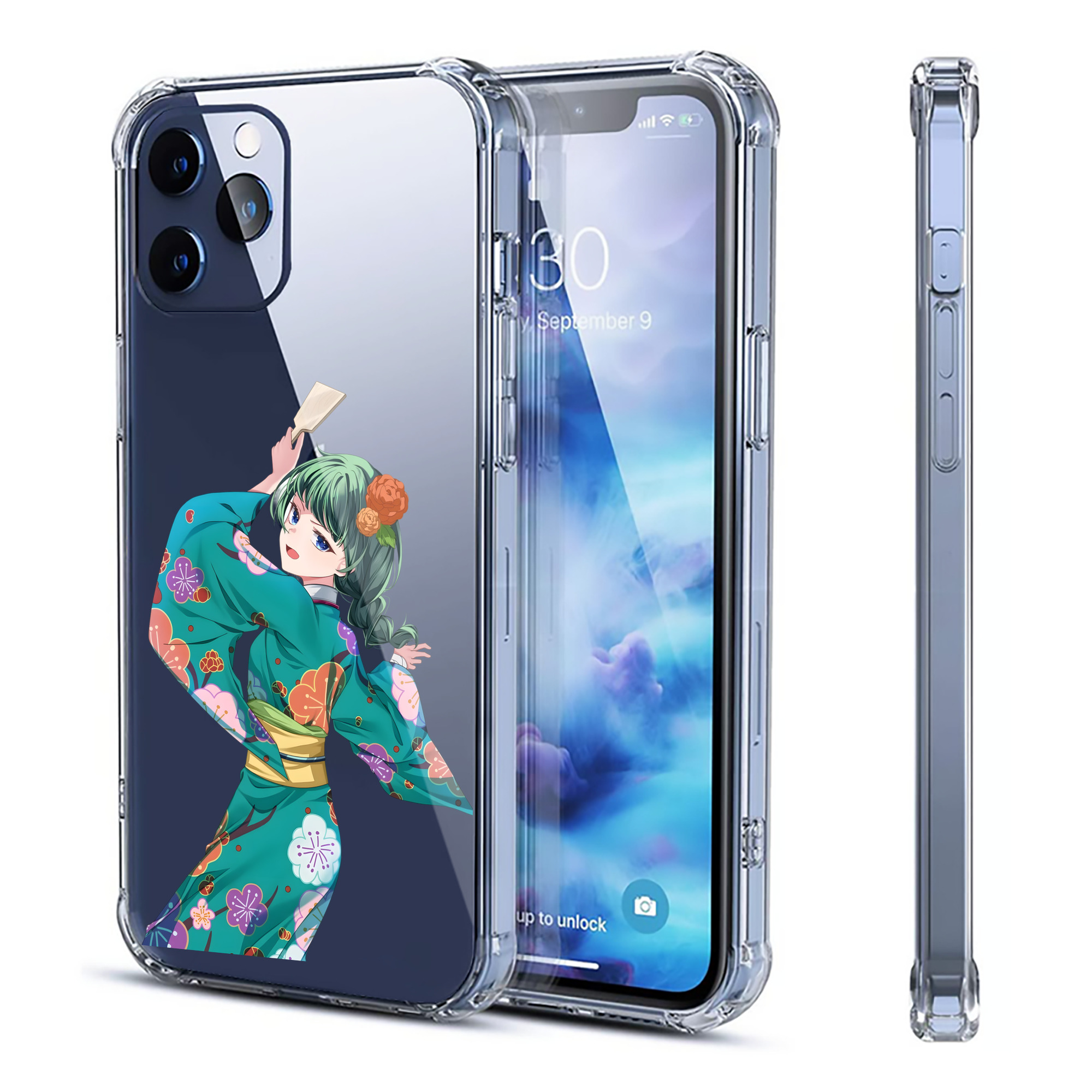 （画像用） 薬屋のひとりごと The Apothecary Diaries 【iPhone 12シリーズ対応】透明スマホケース（クリアソフトケース）